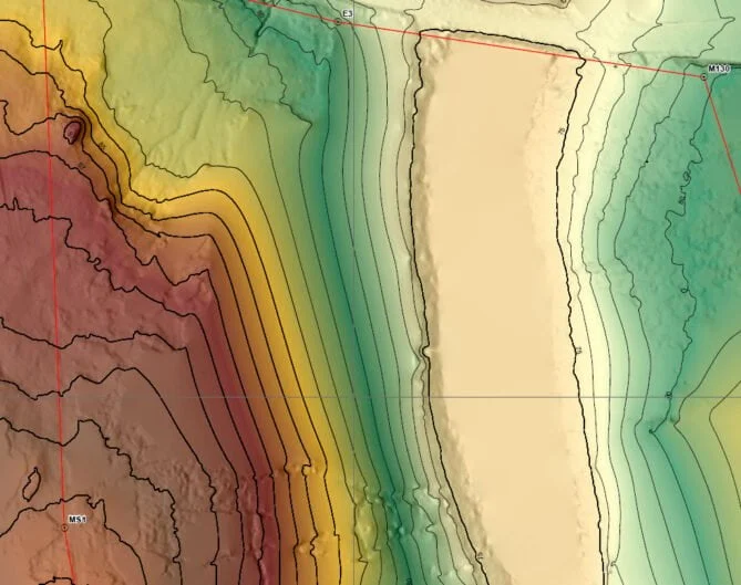 O MDT pode ser representado através de duas formas: bidimensional (por meio de mapas) ou tridimensional