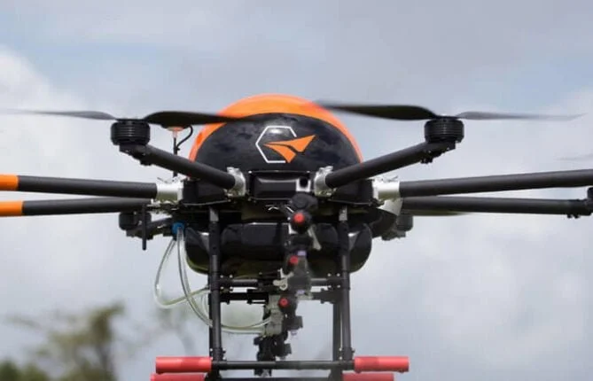 Drone para pulverização