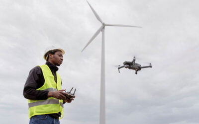 Inspeções manuais ou inspeções com drones em parques eólicos? Veja um comparativo