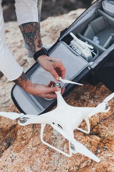 O drone é recurso ágil e dinâmico quando se trata de medições.