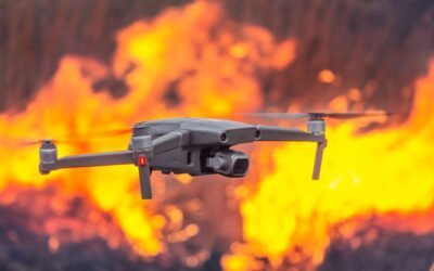 Drones em áreas de risco
